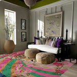 Fangs in Ferns Hand Tufted Rug