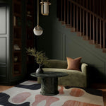 Fluid Silhouettes Hand Tufted Wool Rug