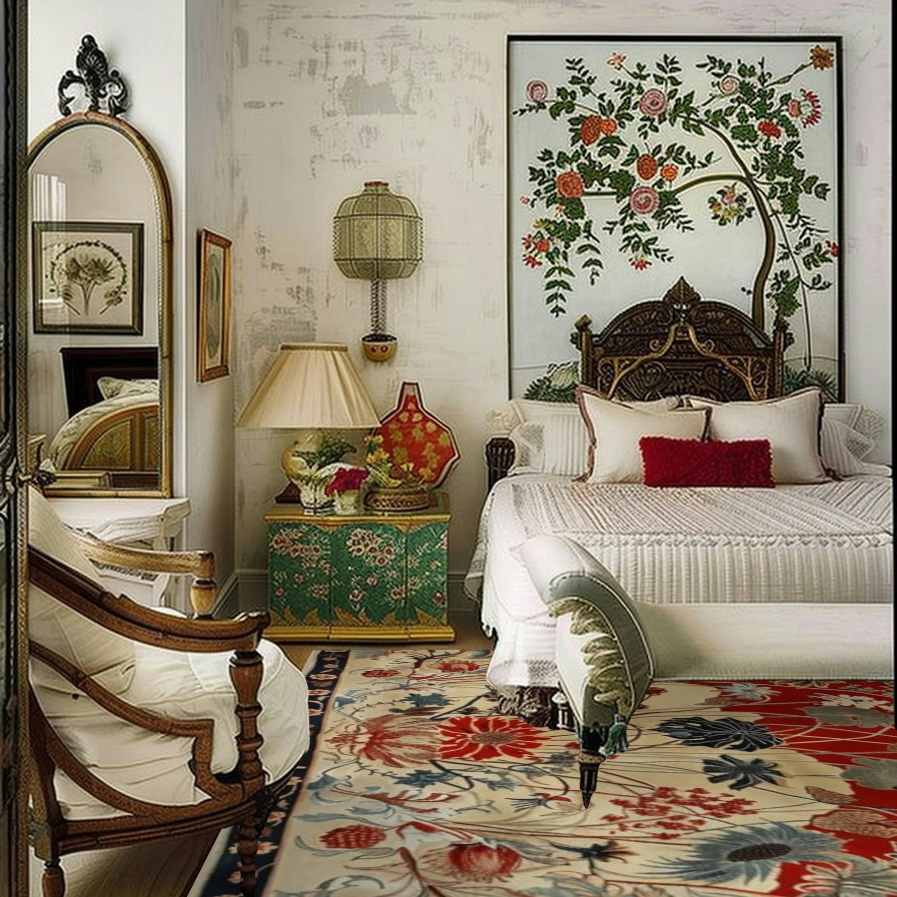 Oriental Elegance Hand Tufted Rug
