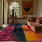 Patterned Pulse Hand Tufted Wool Rug