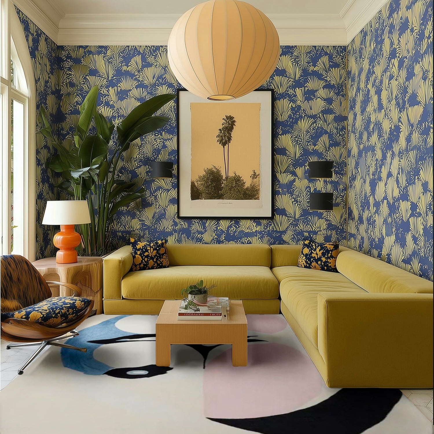 Shadowline Divide Space Hand Tufted Rug