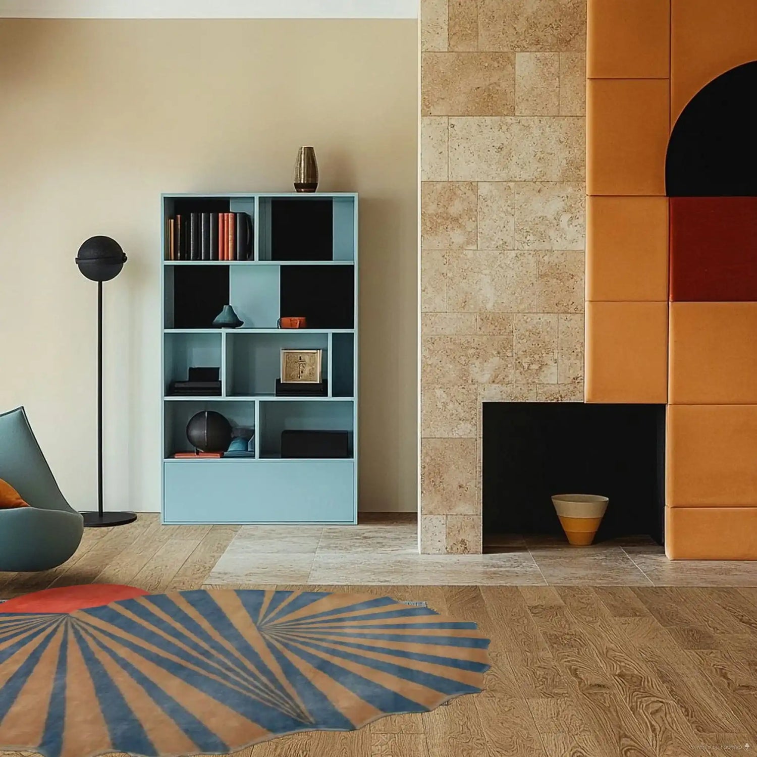 Step onto the Sun Hand Tufted Wool Rug