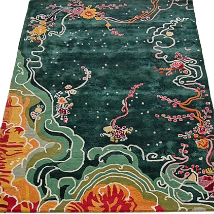 Mandarin Serenity Hand Tufted Rug