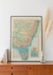 Map of Australia South East| Map Wall Decor Map of Australia South East| Map Wall Decor 