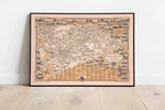 Map of Wellesley, Massachusetts| Prints Wall Art