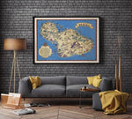 Maui Map Print| Art History