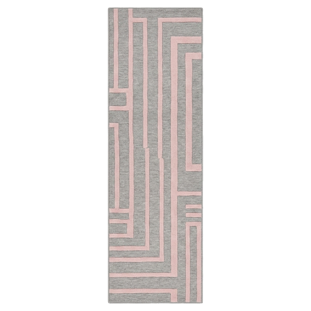 Maze Linear Hand Tufted Runner Rug