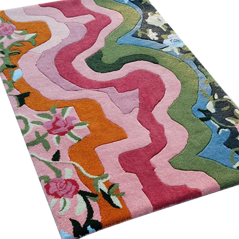 Meadow in Motion Hand Tufted Rug