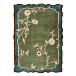 Meandering Petals Hand Tufted Wool Rug