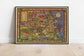 Chicago City Map Wall Print| 1931 Chicago City Plan Map