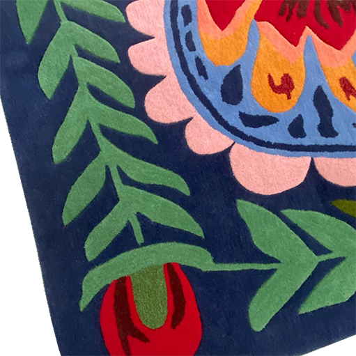 Mexican Fiesta Hand Tufted Rug