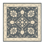 Midnight Flora Hand Knotted Rug