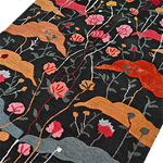 Midnight Garden Hand Tufted Rug