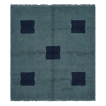 Midnight Quadrant Hand Knotted Rug