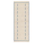 Minimalist Path Hand Knotted Runner Rug