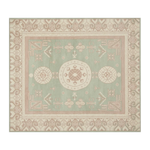 Mint Blush Khotan Hand Knotted Rug - alternate view