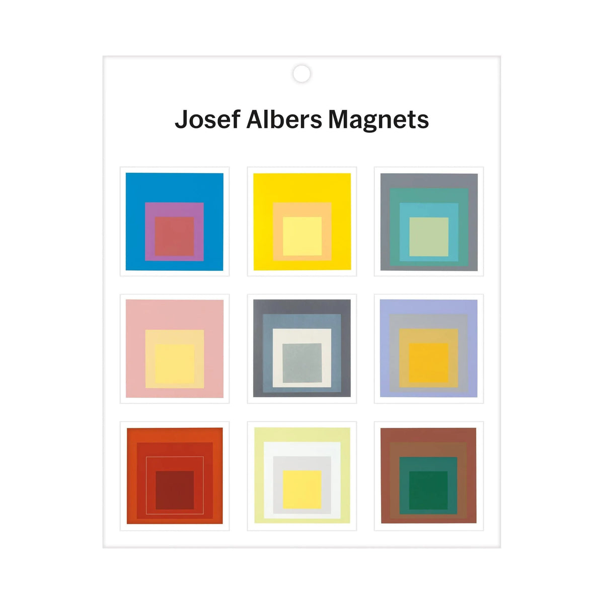 MoMA Josef Albers Magnet Set