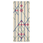 Modern Geometric Linear Hand Tufted Runner Rug 