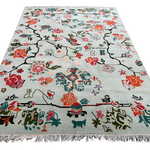 Modern Heirloom Knotted Wool Rug