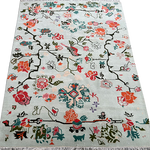 Modern Heirloom Knotted Wool Rug