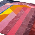 Modern Mosaic Hand Tufted Wool Rug