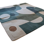 Monochrome Chic Hand Tufted Rug 8 x 8 ft