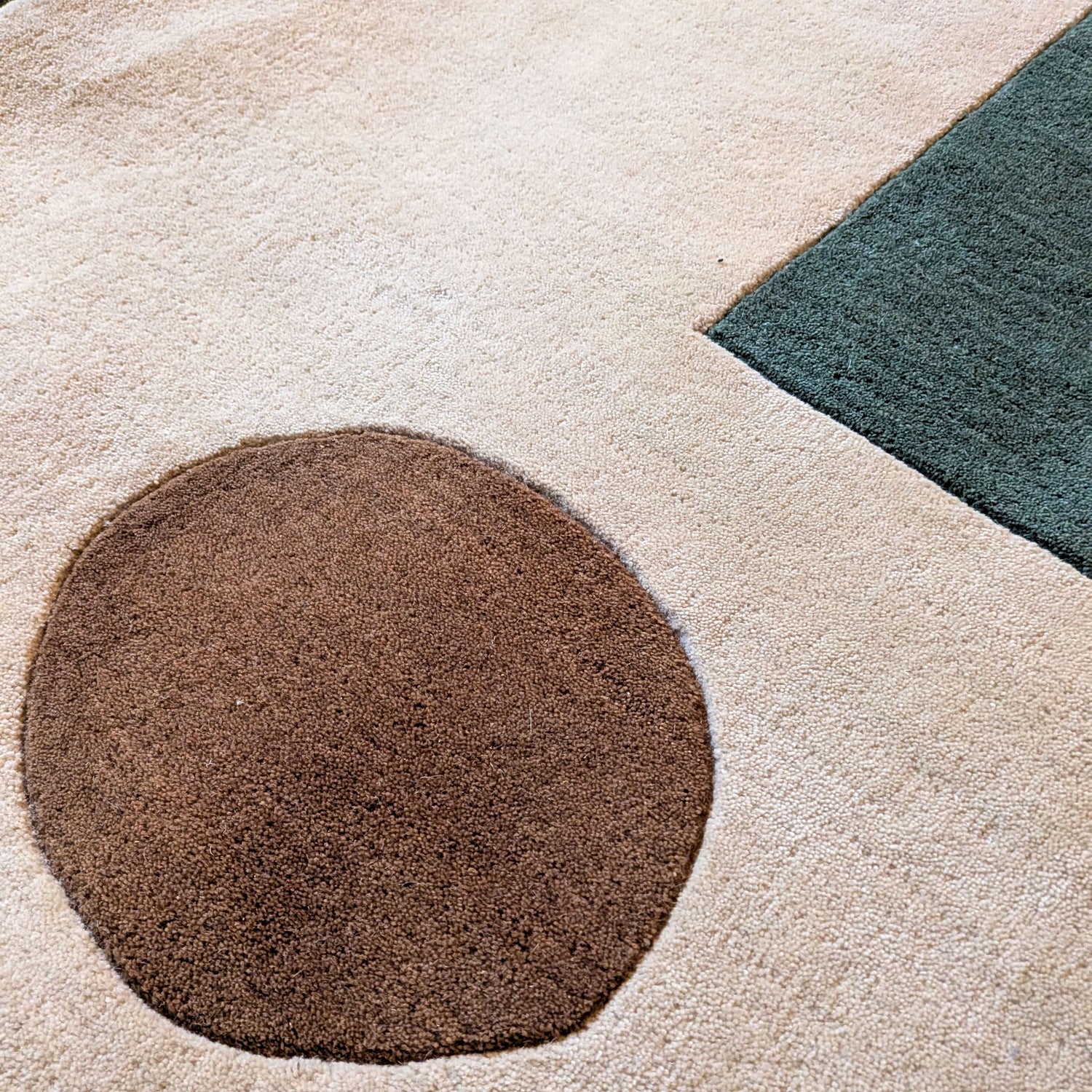 Monochrome Chic Hand Tufted Rug 8 x 8 ft