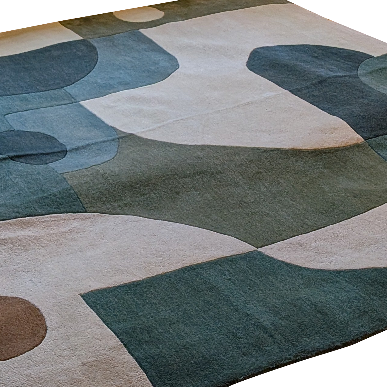 Monochrome Chic Hand Tufted Rug 8 x 8 ft