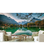 Mountain Lake Photo Nature Wall Mural