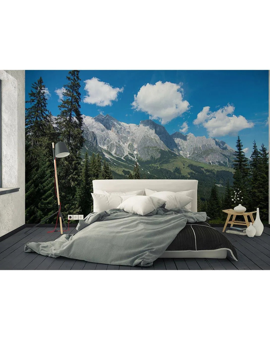 Mountain Landscape Self Adhesive Wall Mural