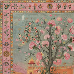 Mughal Garden Hand Knotted Area Rug