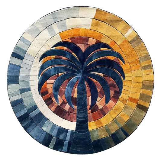 Mystic Gradient Hand Tufted Round Rug