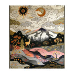 Nature's Majesty Tapestry Hand Tufted Rug