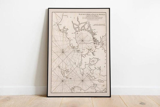 Nautical Chart of Bay and City of Manila 1810 Nautical Chart of Bay and City of Manila 1810 