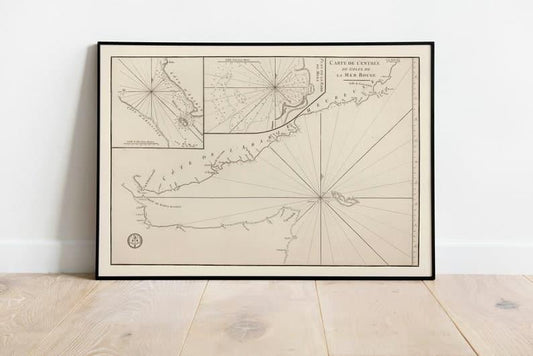 Nautical Chart of Gulf of Aden and Red Sea 1810 Nautical Chart of Gulf of Aden and Red Sea 1810 Nautical Chart of Gulf of Aden and Red Sea 1810 