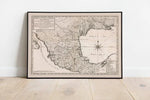 Nautical Chart of Gulf of Mexico 1793| Old Map Wall Decor