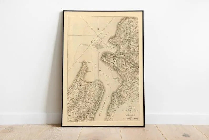 Nautical Chart of Portobelo 1777| Panama Maps