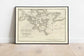 Nautical Chart of the Port of Portsmouth 1818| Old Map Wall Decor