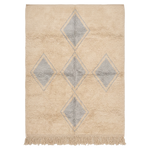 Neutral Starfall Moroccan Shag Rug