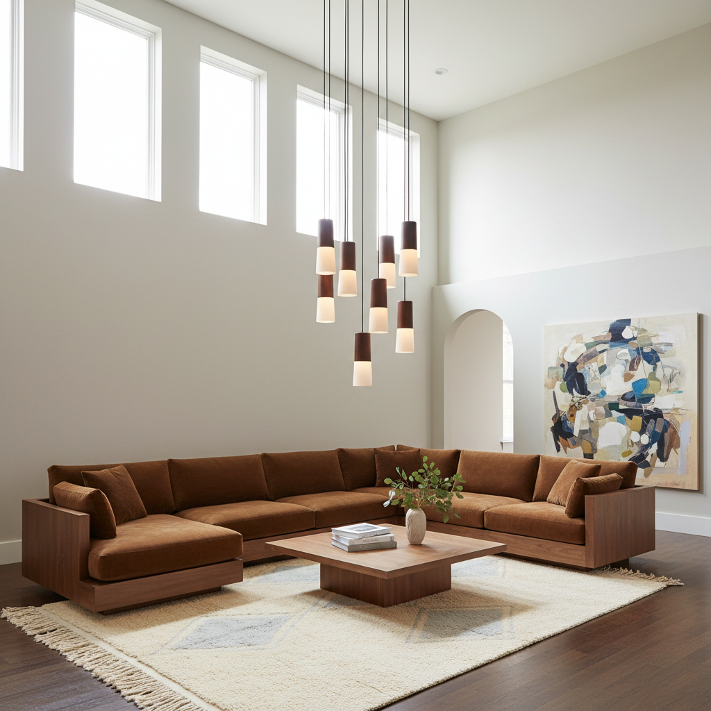 Neutral Starfall Moroccan Shag Rug
