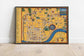 Newport City Map Wall Print| Framed Map Wall Decor Newport City Map Wall Print| Framed Map Wall Decor Cincinnati Map Wall Print| Framed Map Wall Decor 