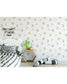 Night Sky Moon and Stars Nursery Removable Wallpaper