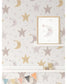 Night Sky Moon and Stars Nursery Removable Wallpaper