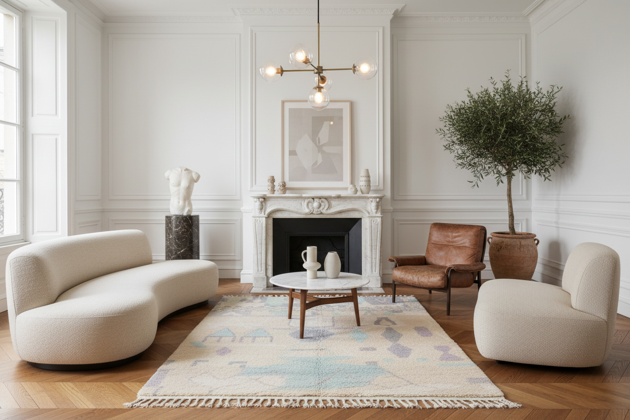 Nomad Mosaic Moroccan Rug