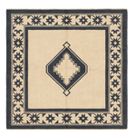 Obsidian Diamond Hand Knotted Rug