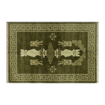 Olive Temple Vase Hand Knotted Rug - alternate view