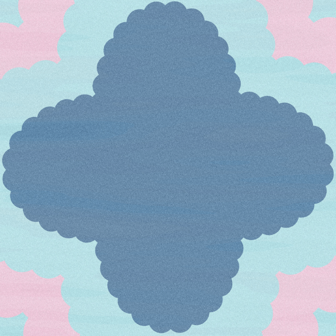 Opulent Waves Blue Pink Hand Tufted Wool Rug" - Indulge in luxury with this hand-tufted wool rug showcasing opulent waves in shades of blue and pink. Meticulously crafted, it brings an air of sophistication and elegance to any room, adding a touch of glamour to your decor. Perfect for those seeking to create a statement piece in their space, this rug exudes style and refinement while infusing your home with vibrant colors and artistic flair.