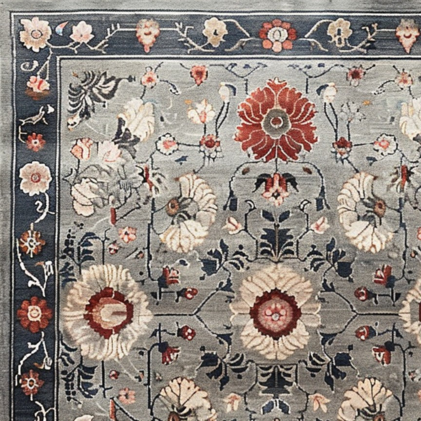 Oriental Opulence Hand Tufted Rug