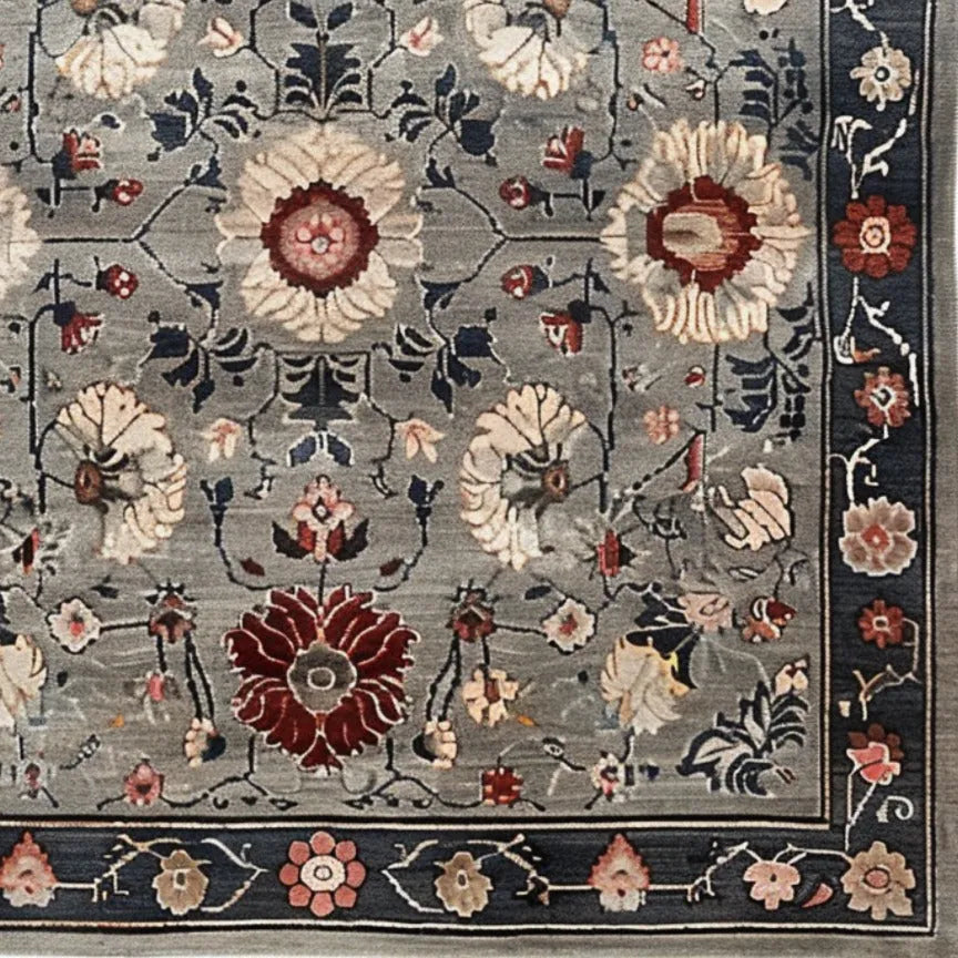 Oriental Opulence Hand Tufted Rug