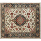 Ornamental Floral Hand Knotted Area Rug